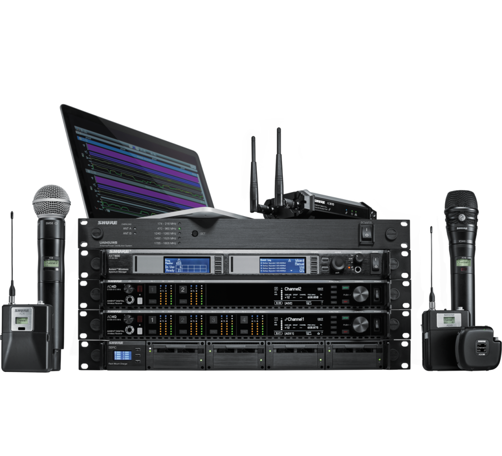sistema de microfónica inalámbrica Axient Digital