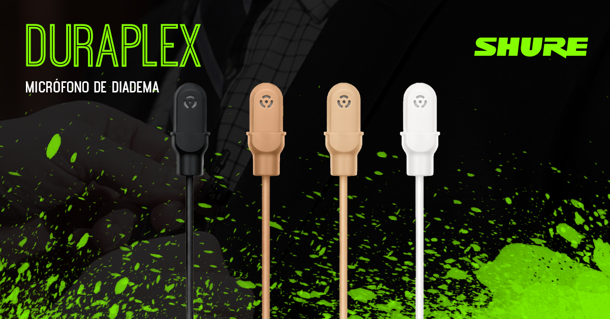 En este momento estás viendo <strong>MICRÓFONO DE DIADEMA DURAPLEX CON PROTECCIÓN IP57 DE SHURE</strong>