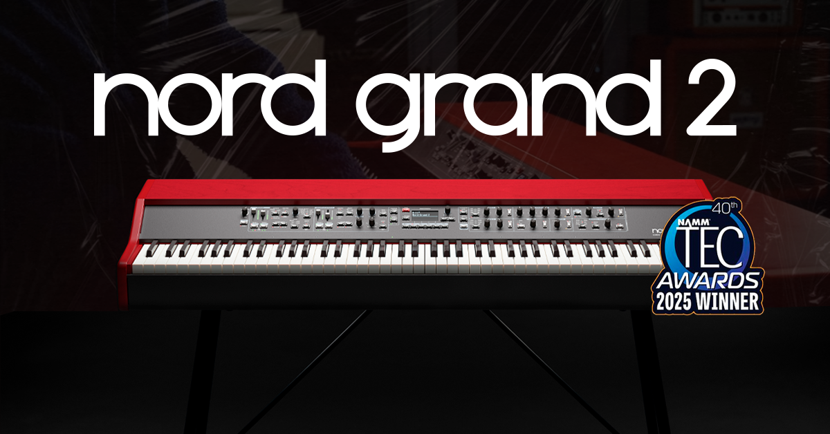 En este momento estás viendo NORD GRAND 2 recibe el galardón «Mejor Hardware de Instrumento Musical” en los premios TEC