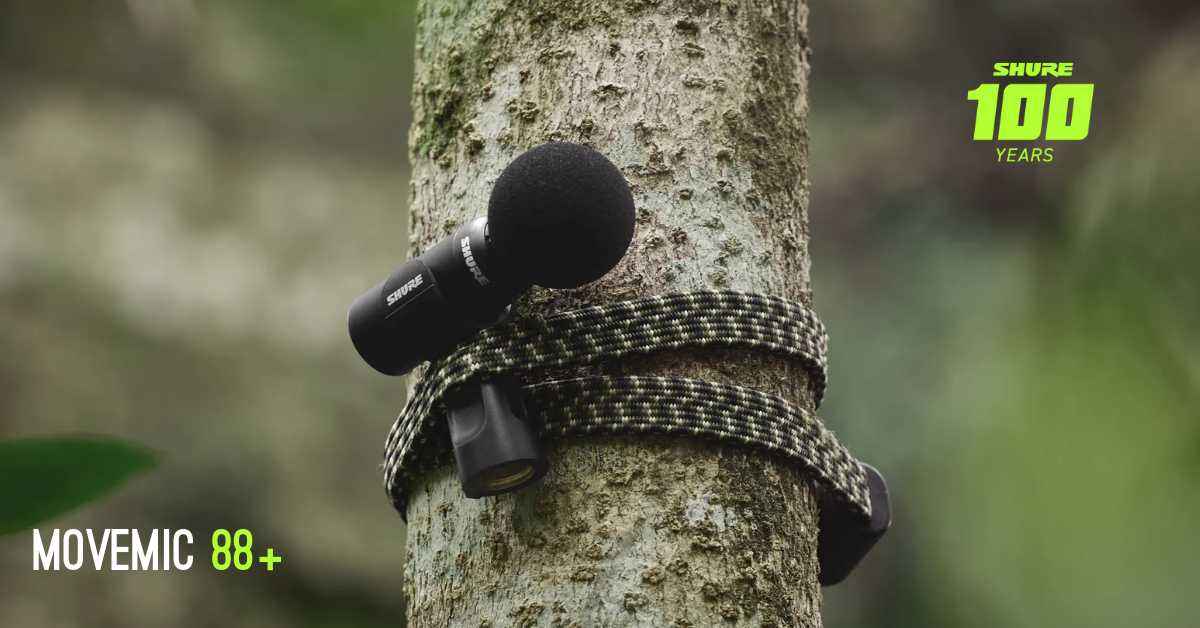 En este momento estás viendo Shure MoveMic 88+ – Micrófono inalámbrico para video, con calidad profesional y máxima libertad