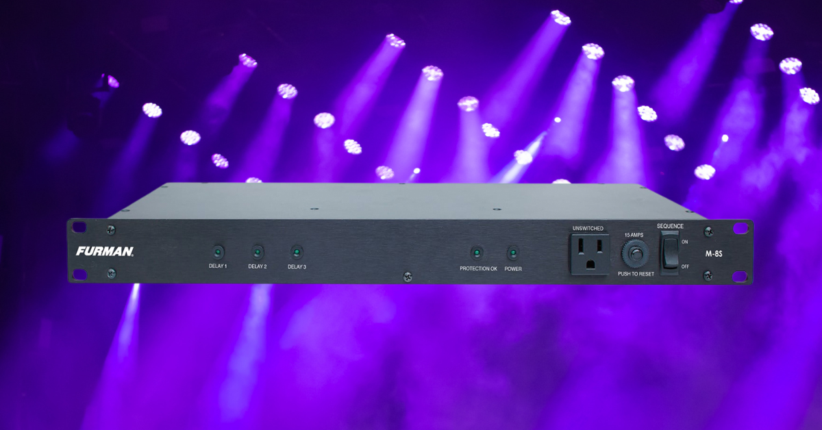 En este momento estás viendo M-8S de Furman: La solución para encender tus equipos en el orden correcto